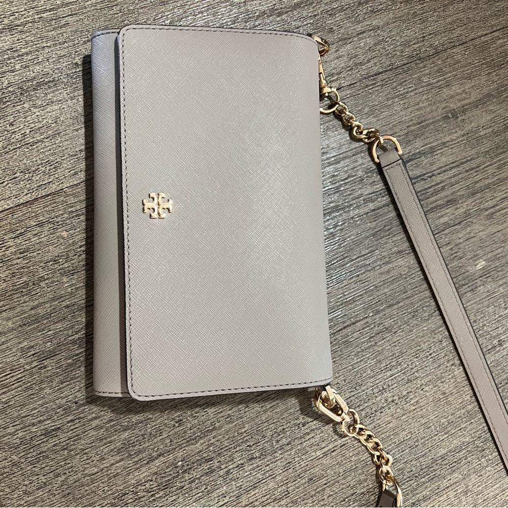 Tory Burch Gray Crossbody Bag